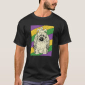 Pekingese Jester Mardi Gras Dog Mom or Dad Tシャツ (正面)