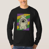 Pekingese Jester Mardi Gras Dog Mom or Dad Tシャツ (正面)