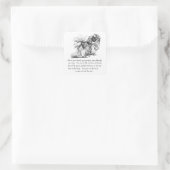 Pekingese Keepsake – 女性 スクエアシール (バッグ)