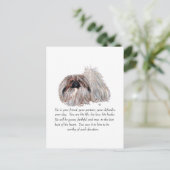 Pekingese Keepsake - MALE ポストカード (スタンド正面)