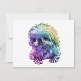 Pekingese Stationery – カー空白のド「Marcus」 ノートカード