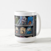 PELの自動販売機のマグ コーヒーマグカップ (正面右)