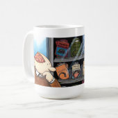 PELの自動販売機のマグ コーヒーマグカップ (正面左)