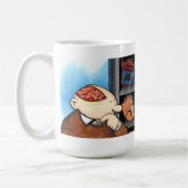 PELの自動販売機のマグ コーヒーマグカップ (左)