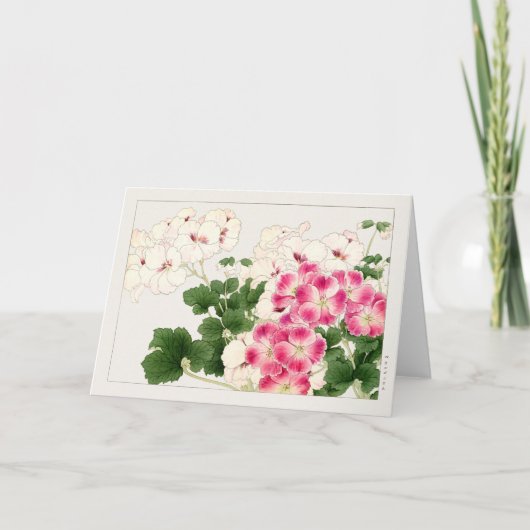 Pelargonium by Tanigami Konan カード (正面)