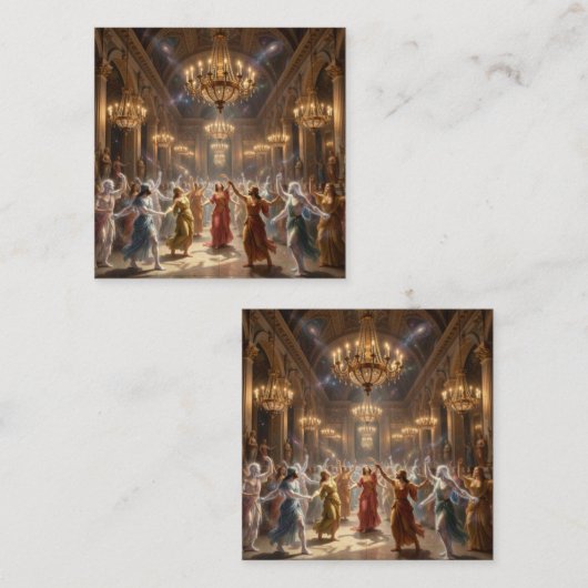 Pelasgian Dance Magic World 0 Fa023 スクエア名刺 (正面/裏面)