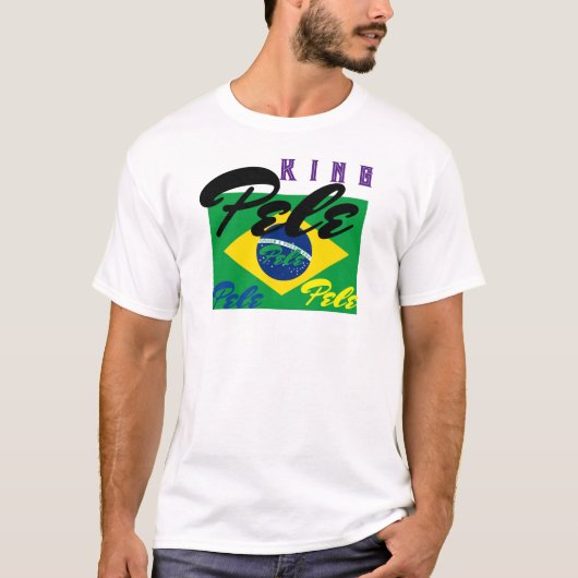 PELE サッカーの王様 Tシャツ (正面)