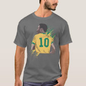 Pele soccer player  tシャツ (正面)