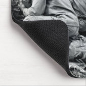 PeleliuのWWII米国の海兵隊員 マウスパッド (コーナー)