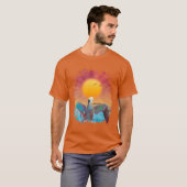PELICAN ISLAND SUNSET Tシャツ (正面フル)