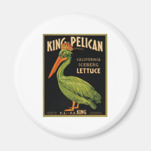 Pelican Lettuce王 マグネット