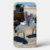 Pelican Love, iPhone 13ケース Case-Mate iPhoneケース (裏面)