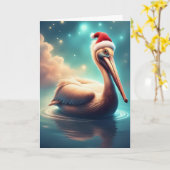 Pelican Noel カード (黄色い花)