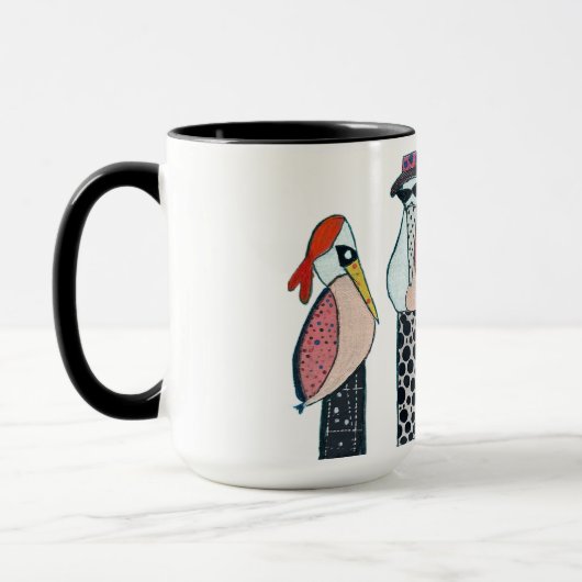 Pelican Perch Mug マグカップ (左)