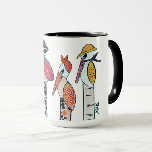 Pelican Perch Mug マグカップ (正面右)