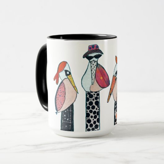 Pelican Perch Mug マグカップ (正面左)