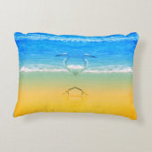 Pelicans Love On The Beach  アクセントクッション (裏面)