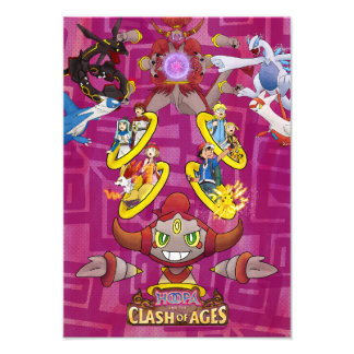 Pelicula de hoopa POKEMON フォトプリント