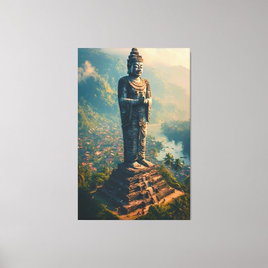 Pelindung Lembah - Protector of the Valley キャンバスプリント (正面)