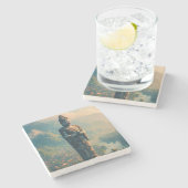 Pelindung Lembah - Protector of the Valley ストーンコースター (横)