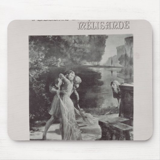 PelleasおよびMelisandeへのFrontispiece マウスパッド (正面)