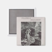 PelleasとMelisandeへのフロンティスピース マグネット (正面/裏面)