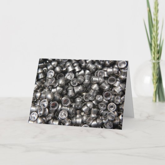 Pellet Gun Ammo - Lead Sharp Tips for Shooting カード (正面)