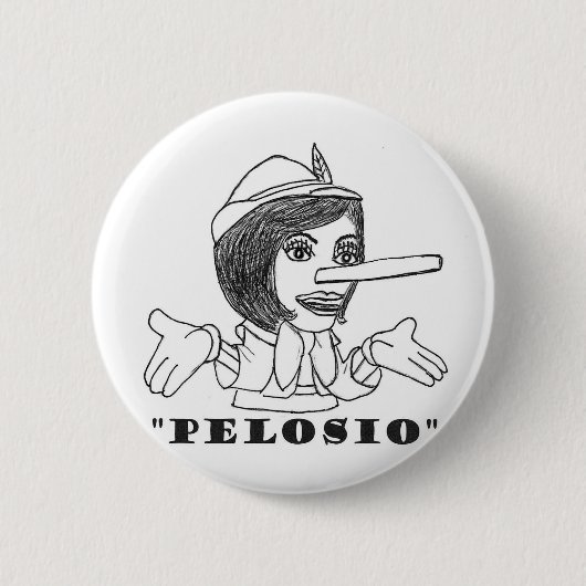 PELOSIO 缶バッジ (正面)