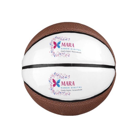 Pelota de baloncesto con diseño moderno ミニバスケットボール (正面)