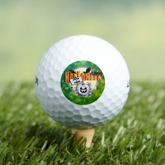 Pelotas de golf halloween ゴルフボール (インサイチュ 木)