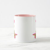 Peluche d'un dinosaure tout mignon. マグカップ (中央)