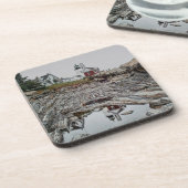 Pemaquidポイント灯台コルクのコースター コースター (左側)