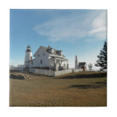 Pemaquidポイント灯台11 タイル (正面)