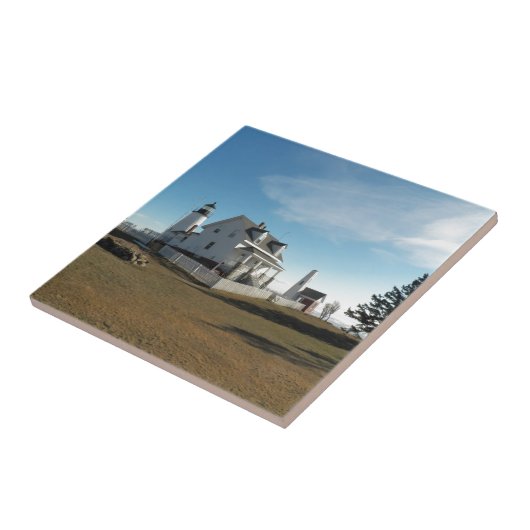 Pemaquidポイント灯台11 タイル (側面)