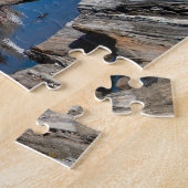 Pemaquidポイント灯台、ブリストルメイン ジグソーパズル (側面)