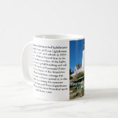 Pemaquidポイント灯台、メイン コーヒーマグカップ (正面左)