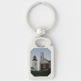 Pemaquid Point Light and Bell House  キーホルダー