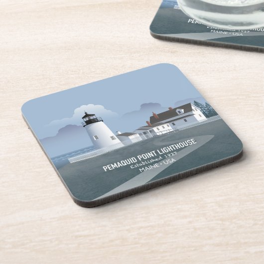 Pemaquid Point Lighthouse コースター (左側)
