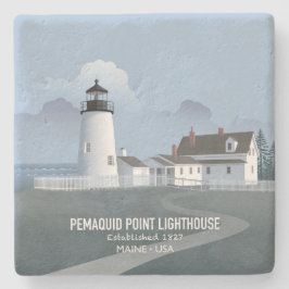 Pemaquid Point Lighthouse ストーンコースター