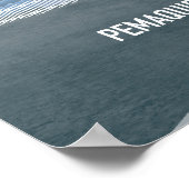 Pemaquid Point Lighthouse ポスター (角)