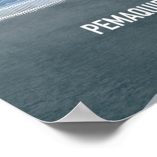 Pemaquid Point Lighthouse ポスター (角)