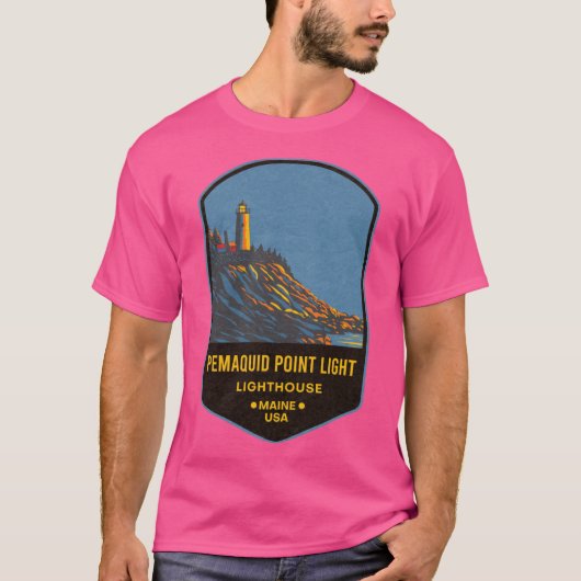 Pemaquid Point Lighthouse 2 Tシャツ (正面)