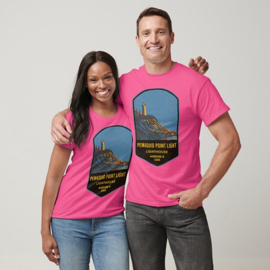 Pemaquid Point Lighthouse 2 Tシャツ (ユニセックス)
