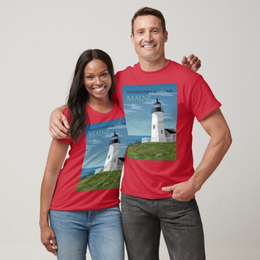 Pemaquid Point Lighthouse Tシャツ (ユニセックス)