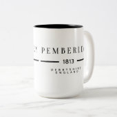 Pemberleyのコーヒー・マグ ツートーンマグカップ (正面右)