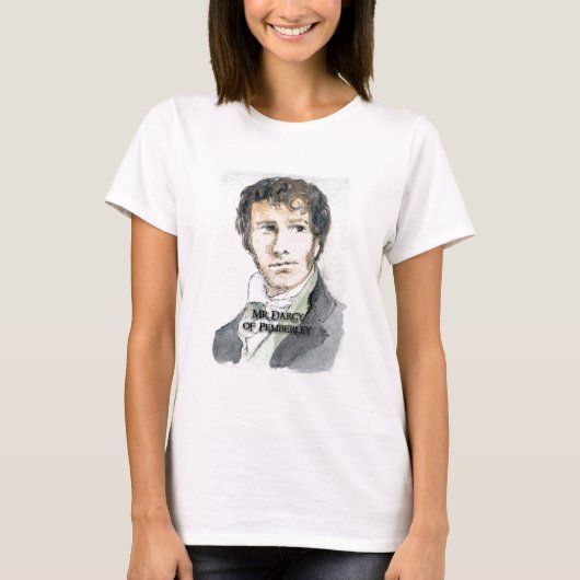 PemberleyのDarcy氏 Tシャツ (正面)