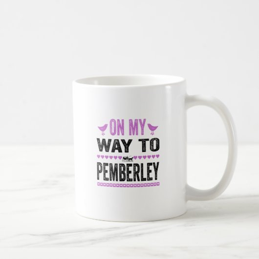 Pemberleyへの私の方法 コーヒーマグカップ (右)