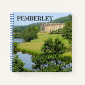 Pemberley in Derbyshire Spiral Notebook ノートブック (正面)