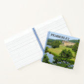 Pemberley in Derbyshire Spiral Notebook ノートブック (内部)