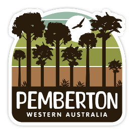 Pemberton, Western Australiaステッカー シール